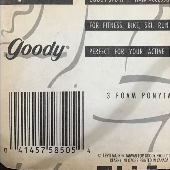 Vintage Goody sport foam ponytail holders - Picture 5 of 5